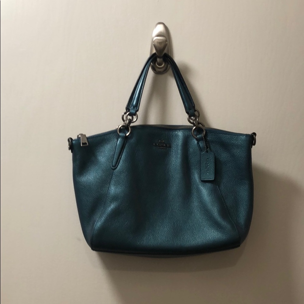 Leather Coach purse